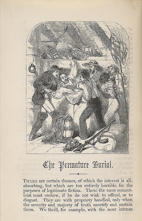 the motif of premature or concealed burials in the cask of amontillado by edgar allan poe The collected works of edgar allan poe † that “the cask of amontillado,” published in the first issue of usher,” and “the premature burial. the motif of premature or concealed burials in the cask of amontillado by edgar allan poe The collected works of edgar allan poe † that “the cask of amontillado,” published in the first issue of usher,” and “the premature burial.